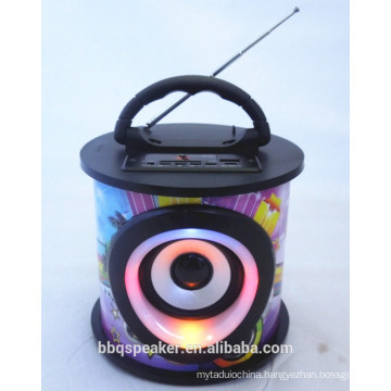 Colorful LED Music Fountain Dancing Water Speaker for MP3 /Mobile Phones /Computer hi-fi wood speaker